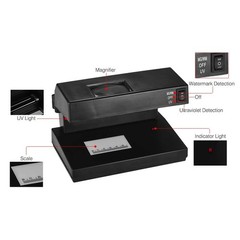 Portable Desktop Counterfeit Bill Detector Cash cy Banknotes Notes Checker Hi…