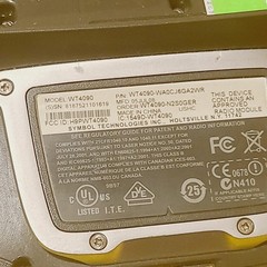 ⚡NO BATTERY⚡MOTOROLA SYMBOL WT4090-WA0CJ6GA2WR 1D 2D BARCODE SCANNER +RING RS419