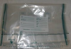 Safelok Security Tamper Evident Currency Deposit Bags 20” x 14” serial numbered