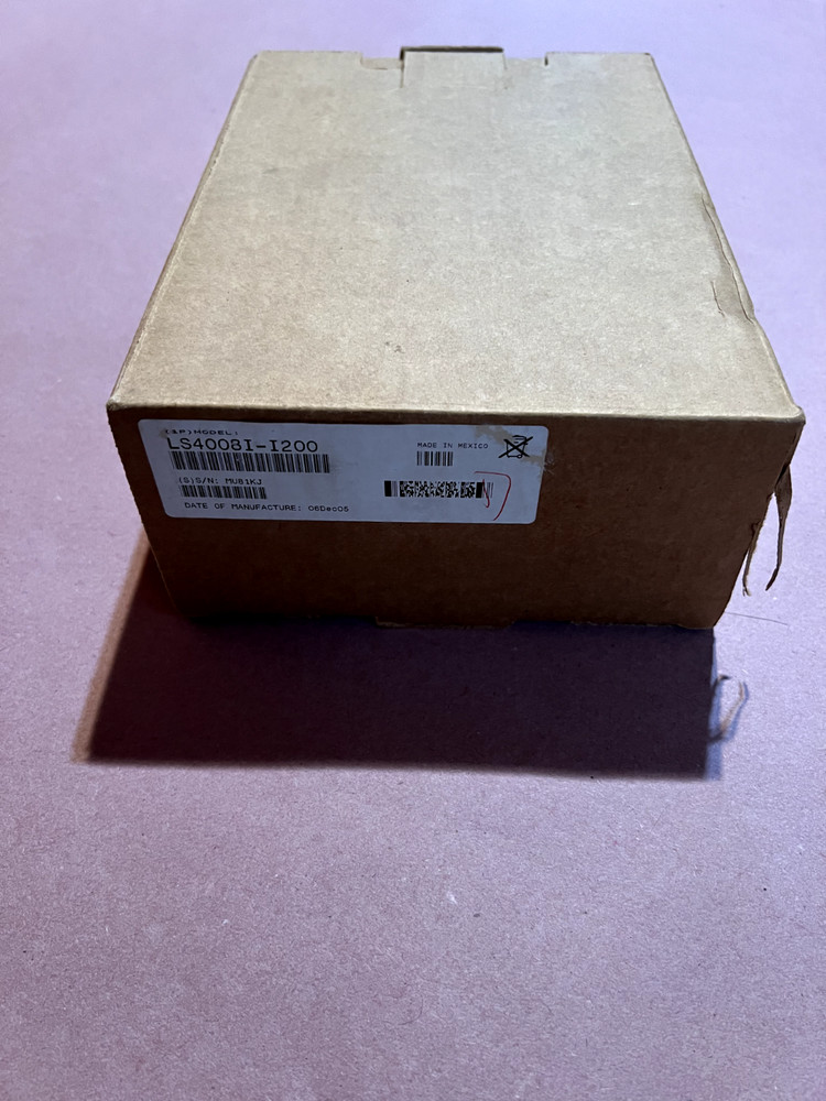 Symbol LS4008I – I200 Hand Held Scanner cable not included.