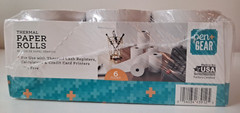 Thermal Paper Rolls 3.125″ x 190′ Paper 6 Rolls Pen Gear New Unopened USA
