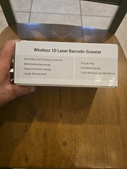 Tera 2.4Ghz Wireless USB Wired Scanner Cordless 1D Laser Barcode Reader 5100