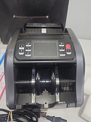 Aneken N60 Mixed Denomination Money Counter, UV/MG/IR/MT Bill Counter, 3.5″ TFT