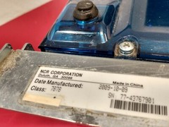 NCR 7878-2000 Scale and Scanner Works *Missing Top* Parts/repair Clean ShipsFAST