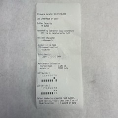Epson TM-T88V Receipt Printer Model: M244A Unit Only For Parts Only