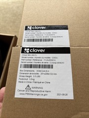 Clover Mini Wi-Fi C300 POS System w/ Triangle Hub and Power Cord