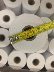 OMNI CHINA MOBILE PRINTER LABELS 4-1/8″ WIDE THERMAL 36 ROLLS PART# 28187186 NEW