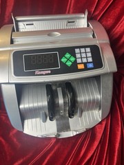 Kaugue Money Bill Counter Machine Model Number R689 Power Supply Tested Working