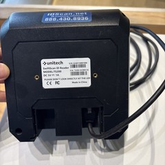 Unitech TS200 Swiftscan ID reader w/USB and Cat cable VGC