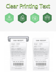 2 1/4″ x 50′ 10 Rolls Thermal Receipt Paper Cash Register Credit Card BPA Free