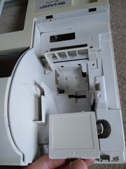 Sharp XE-A110 Electronic Cash Register Parts:Main Top Plastic Shell Cover
