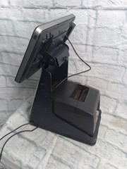 Elo Touch ESY10i1 POS Touchscreen w/ Star TSP650II Printer Swivel Stand AS-IS