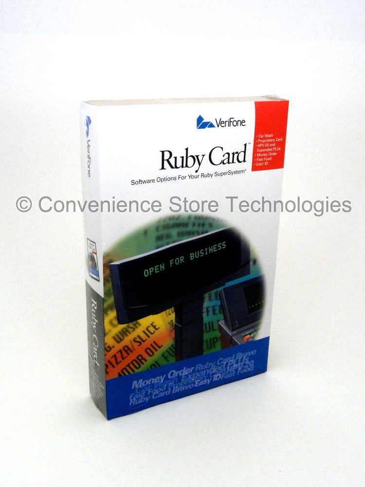 New VeriFone Ruby Card P040-07-508 Workstation Card for Sapphire V950