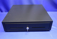 Touch Dynamic CD-BL-3000 Cash Drawer Black 16 W X 16 D 5 Bill & 8 Coin W/Key