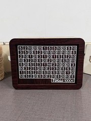 10000 Euro Money Box Wooden Piggy Bank Money Vault Savings Box Challenge Cash JQ