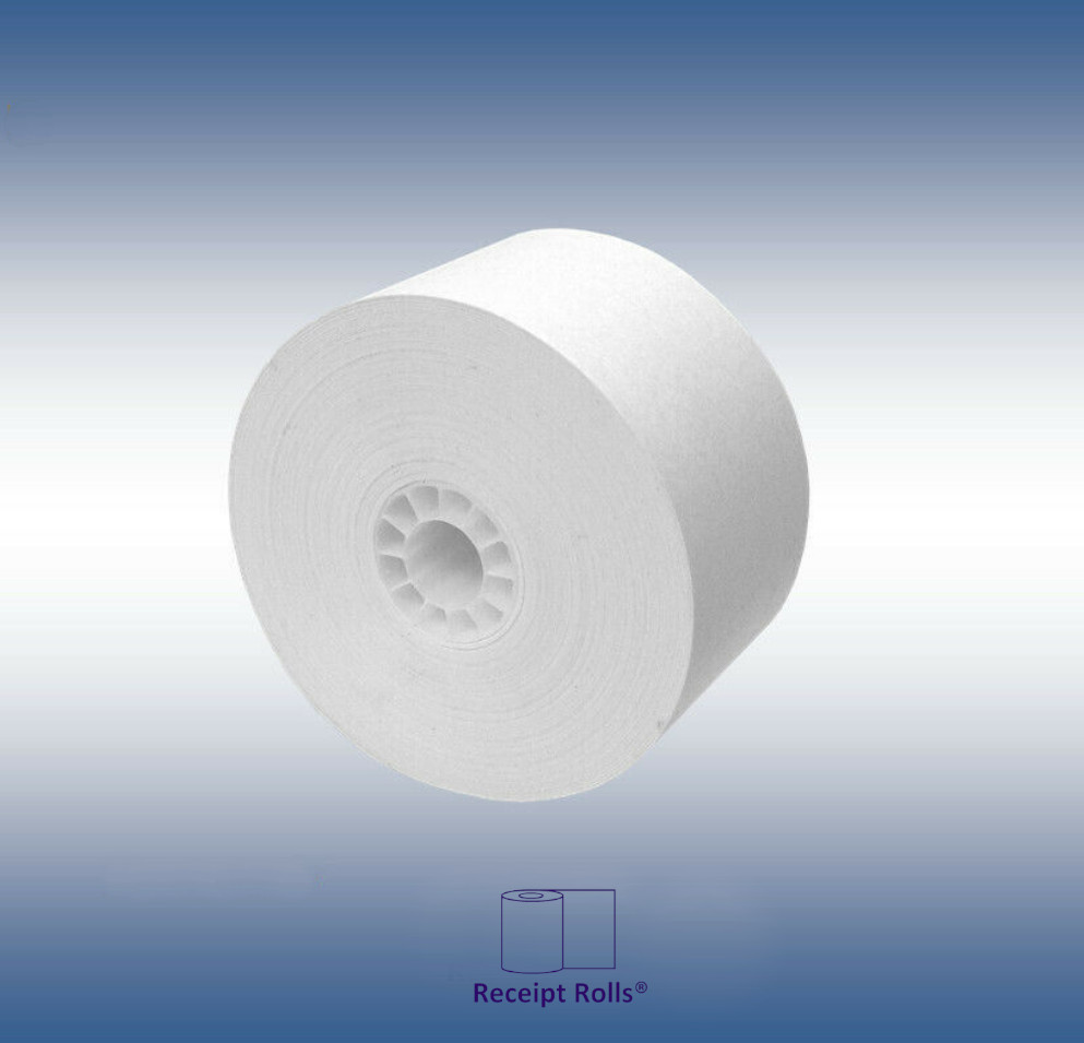 38mm X 150′ 1-ply Bond Cash Register Paper Rolls – 100 rolls – FREE SHIPPING