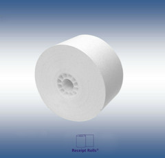 38mm X 150′ 1-ply Bond Cash Register Paper Rolls – 100 rolls – FREE SHIPPING