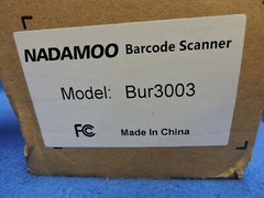 NADAMOO BUR3003 433MHz Wireless Barcode Scanner