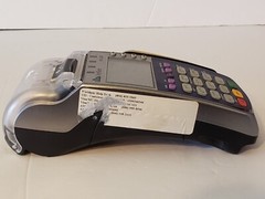 Verifone Credit Card Machine Terminal Reader Model VX520 Silver