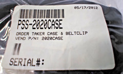 Lot of 3 ~ Panasonic PSS-2020CASE / 2020CASE, Order Taker Case w/ Belt Clip