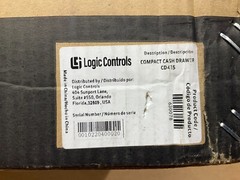 Logic Controls CR3003 Cash Drawer Epson Interface Black CD-415 ✅❤️️✅❤️️ NEW!