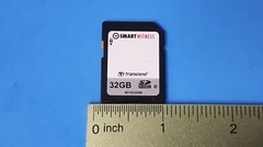 ( 1 pc) SD Memory Card, 32GB, Transcend, Smart Witness, SDHC Class 10