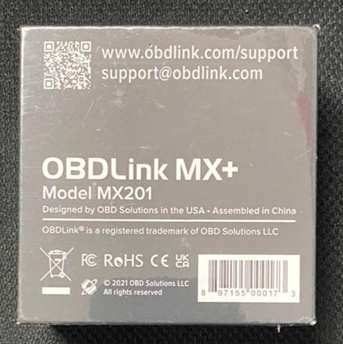 OBDLink MX+ OBD2 Bluetooth Scanner for iPhone, Android, and Windows