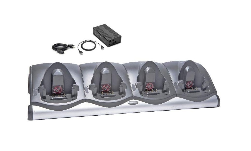 4-Port Charging Cradle Kit for MC9200, MC9190, MC9090, MC9060 Mobile RF Scanners
