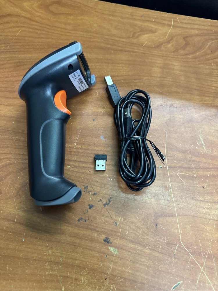 Tera 5100 Wireless 1D Laser Barcode Scanner with usb cable and wireless dongle
