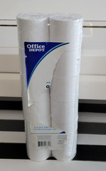 12 PACK OFFICE DEPOT THERMAL ADDING MACHINE PAPER ROLLS 2.25 INCHES BY 130 FT