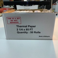 2 1/4X85FT Thermal Paper Register / Printer ( FD150)