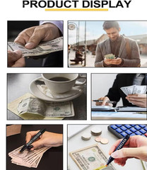 Counterfeit Money Bill Detector Pen – Easy to Use and Reliable Universal Currenc