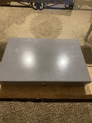 Cash Metal Gray Drawer w/ Removable Tray “NO Keys Included”