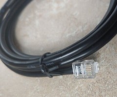 NCR 1639-K127 24V Cash Drawer Kick Cable RJ45 RJ12, Fits Radiant Systems CB10781