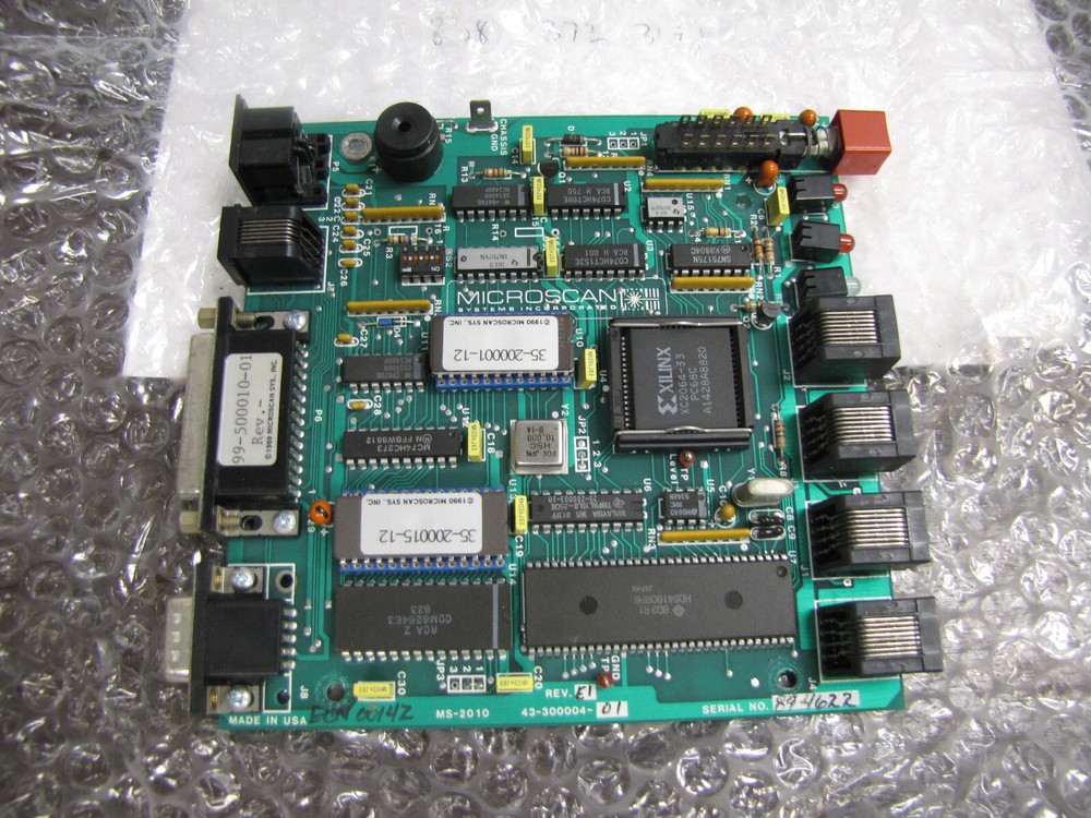 Microscan MS-2010 Scanner Circuit Board – NEW condition