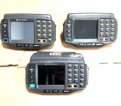 (Lot of 3) Motorola Symbol WT4090, 4080, 4070 Wireless Handheld Barcode Scanner
