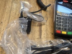 The Ingenico iCT250 is a compact, countertop payment termina