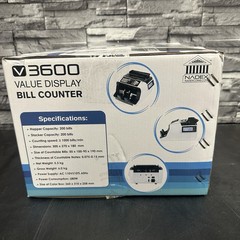 NADEX VALUE DISPLAY BILL COUNTER V3600 NCC1-1140