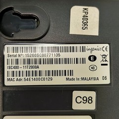 Ingenico ISC Touch 480 Payment Terminal Credit Card Reader POS ISC480-00BP01A