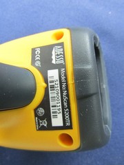 Adesso NuScan 5200TR Wireless Antimicrobial/Waterproof Barcode Scanner 2.4GHz