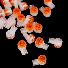 100Pc K2 Connector Grease Filling Butt Wire Line Terminal For Telephone,kw