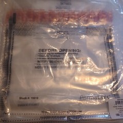 PermaLok 8″ x 9-1/4″ Tamper Evident Money Deposit Bags 25 Count 10 Strap Cash