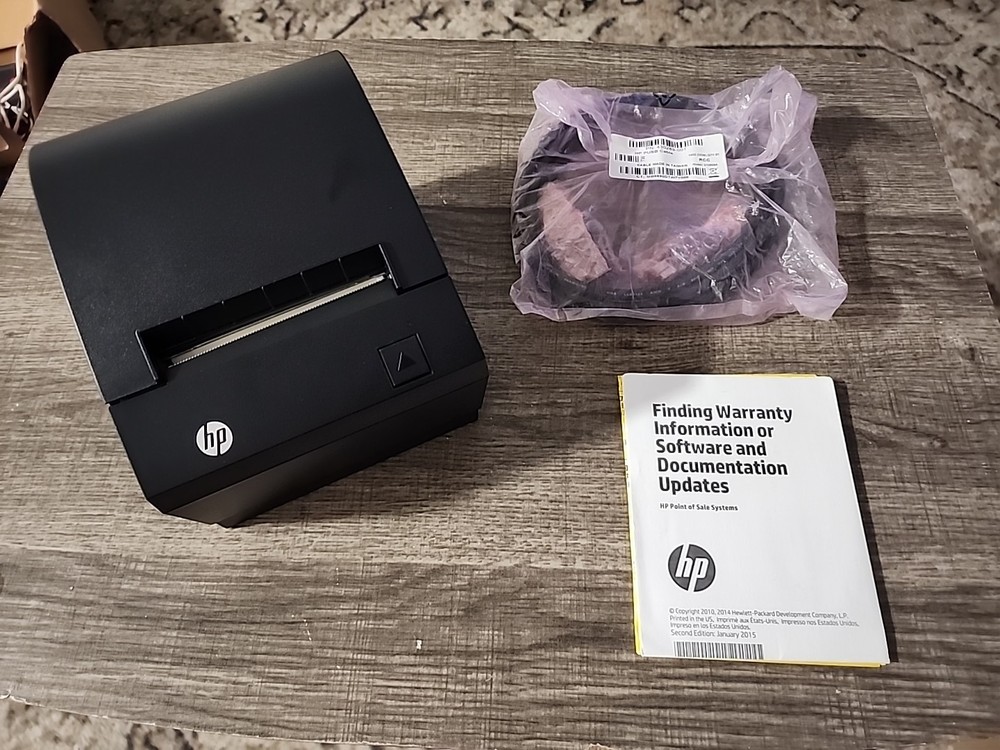 HP Dual Serial USB Thermal Receipt Printer A798-C20W-HN00 – *READ*