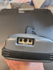 Psion Teklogix Ikôn 7505 Industrial Handheld Mobile Barcode Scanner CH4000 Dock.