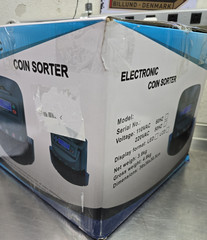 YWangQiang Money Counter Machine USD,Euro Coin Counter, Sorter, and Wrapper Coin