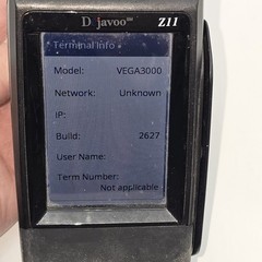 DEJAVOO Z11 VEGA3000 Credit and Debit Card Terminal