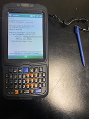 Intermec CN50 PDA CN50AQU1EN20 CN50AQU1EN21 1D/2D PDA WiFi barcode scanner NICE!