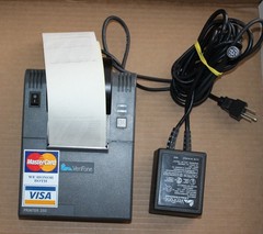 Verifone Printer 250 with Power Supply / AC Adapter Cord – Tested. Fast Shipping