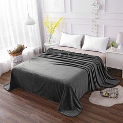 All Season Queen Blanket Soft Fuzzy Microplush Thermal Fleece Lightweight 90×90