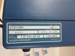 Allen Bradley 2755-DM1 Ser. A Barcode Decoder for Laser Scanner